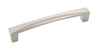 Hickory Hardware Crest Contemporary Arch Cabinet Pull 5-1/16 in. Satin Nickel 1 pk (Pack of 10)