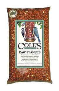 Cole's Assorted Species Raw Peanuts Wild Bird Food 10 lb