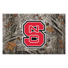 North Carolina State University Camo Rubber Scraper Door Mat