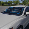 NFL - Carolina Panthers Windshield Sun Shade