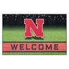 University of Nebraska Rubber Door Mat - 18in. x 30in.