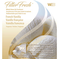 Web FilterFresh French Vanilla Scent Air Freshener 0.8 oz. Gel