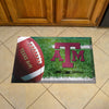 Texas A&M University Rubber Scraper Door Mat