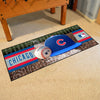 MLB - Chicago Cubs Gray Baseball Runner Rug - 30in. x 72in.