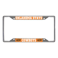 Oklahoma State University Metal License Plate Frame