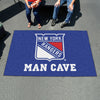 NHL - New York Rangers Man Cave Rug - 5ft. x 8 ft.