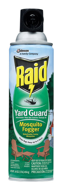 Raid Yard Guard Aerosol Insecticide 16 oz (Pack of 12)