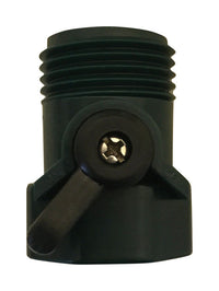 Rugg 3/4 in. Plastic Threaded Male Hose Shut-off Valve (Pack of 30).