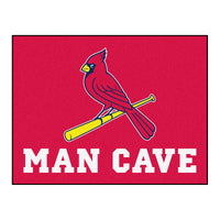 MLB - St. Louis Cardinals Man Cave Rug - 34 in. x 42.5 in.