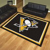 NHL - Pittsburgh Penguins 8ft. x 10 ft. Plush Area Rug