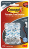 3M Command 0.5 in. L Clear Plastic Cord Clips