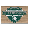 Michigan State University Basketball Dynasty Rug - 19in. X 30in.