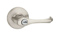 Kwikset Dorian Satin Nickel Entry Lockset 1-3/4 in.