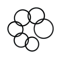 Danco 1-1/2 in. D X 2-1/2 in. D Rubber O-Ring Assortment 6 pk