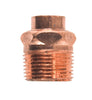 Mueller Streamline 1/2 In. Copper  X 3/4 In. Dia. Mip Copper Pipe Adapter