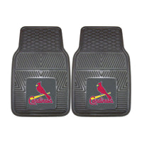 MLB - St. Louis Cardinals Heavy Duty Car Mat Set - 2 Pieces