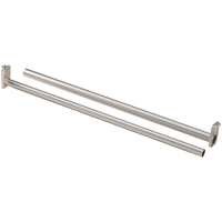 National Hardware 48 in. L Adjustable Satin Nickel Steel Closet Rod (Pack of 5).