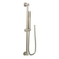 Brushed nickel eco-performance handshower handheld shower