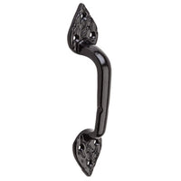 National Hardware 7-3/4 in. L Black Steel Gate Pull