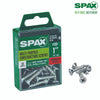 SPAX No. 10 x 1 in. L Phillips/Square Flat Head Zinc-Plated Steel Multi-Purpose Screw 20 each