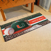 University of Miami Baseball Runner Rug - 30in. x 72in.