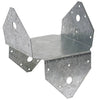 Simpson Strong-Tie 3.38 in. H X 6 in. W 18 Ga. Galvanized Steel Post Cap