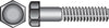 Hillman 3/8 in. D X 2-1/2 in. L Zinc Plated Steel Hex Bolt 50 pk