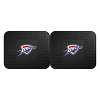 NBA - Oklahoma City Thunder Back Seat Car Mats - 2 Piece Set