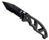 Gerber Black 7CR17MOV Steel 7 in. Paraframe Tanto Folding Knife