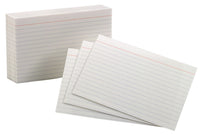 Oxford 40153-Sp 3 X 5 White Ruled Index Cards 100 Count