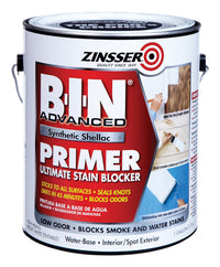 Zinsser BIN Advanced White Primer and Sealer 1 gal. (Pack of 2)