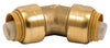 SharkBite Push to Connect 1/2 in. PTC X 1/2 in. D PTC Brass 45 Degree Elbow