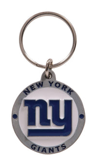 Hillman NFL Tempered Steel Blue Split Key Chain (Pack of 3).