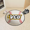 Virginia Commonwealth University Baseball Rug - 27in. Diameter