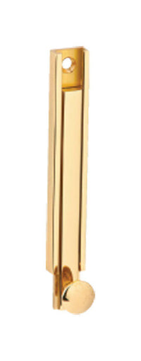 Ives by Schlage Polished Brass Solid Brass Surface Bolt