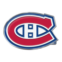 NHL - Montreal Canadiens Heavy Duty Aluminum Color Emblem