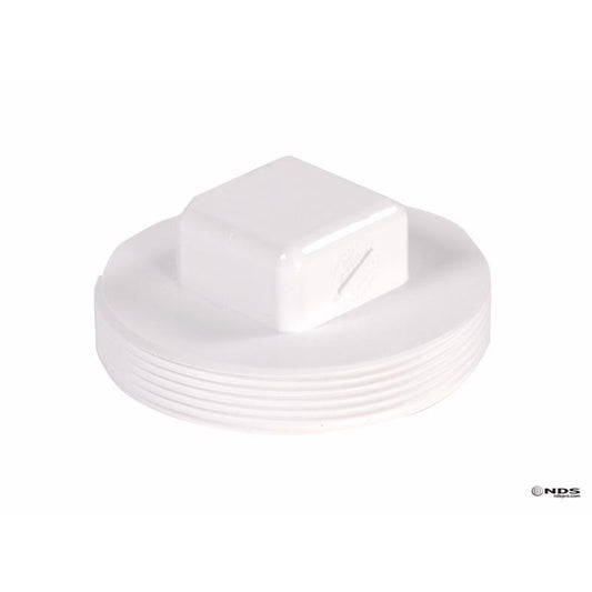 NDS Schedule 35 4 in. MPT each X 4 in. D MPT PVC Plug 1 pk