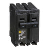 Square D HomeLine 40 amps Surge 2-Pole Circuit Breaker