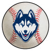 University of Connecticut Baseball Rug - 27in. Diameter