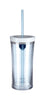 Contigo Clear Plastic BPA Free Double Wall Tumbler 16 oz. Capacity