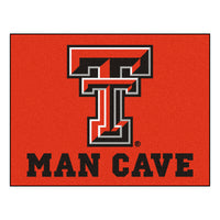 Texas Tech University Man Cave Rug - 34 in. x 42.5 in.