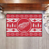 NHL - Detroit Red Wings Holiday Sweater Rug - 19in. x 30in.