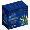 Celebrations Blue LED Mini Multicolored 300 ct String Christmas Lights 74.5 ft.