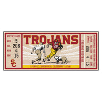 University of Southern California Ticket Runner Rug - 30in. x 72in.