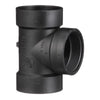 Charlotte Pipe 2 in. Hub X 2 in. D Hub ABS Flush Cleanout Tee