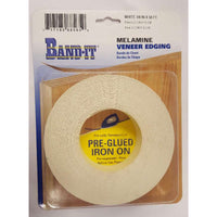 Band-It .030 in. X 7/8 in. W X 50 ft. L White Melamine Edge Banding #2/BTR Premium Grade