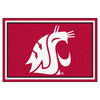 Washington State University 5ft. x 8 ft. Plush Area Rug