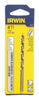 Irwin #11 X 3-1/2 in. L High Speed Steel Wire Gauge Bit Straight Shank 1 pc