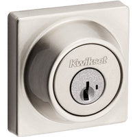 660 SQT 15 SMC RCAL RCS K3 Contemporary 1-Cyl Deadbolt with SC1 Keyway - Satin Nickel