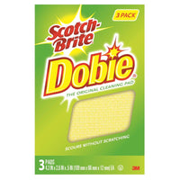 Scotch-Brite Medium Duty Cleaning Pad For All Purpose 4.3 in. L 3 pk (Pack of 8)